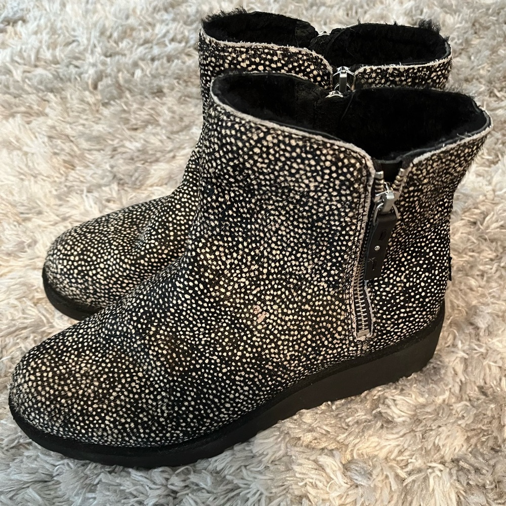 Ugg Speckled Calf Hair Bootie